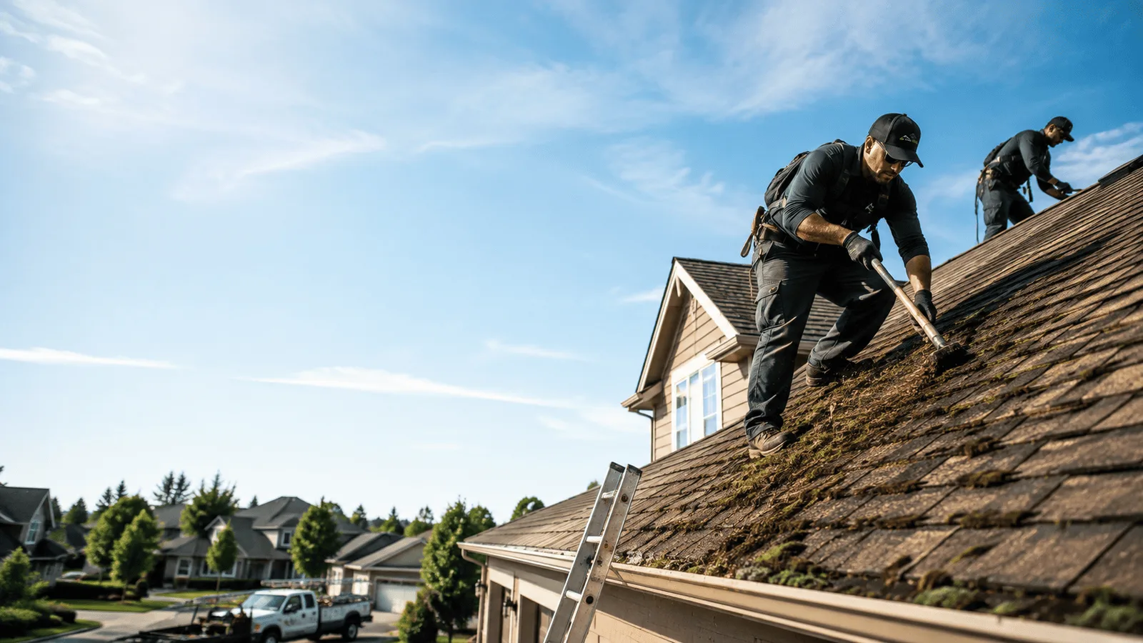 Roof Moss Removal in Lake Elmo, MN near me